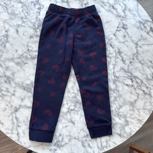 Cat and Jack heart sweatpants